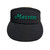 Masters Black Performance Tech Classic Visor with Raised Rubber Wordmark and Logo