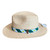 Masters Straw Hat with Green and White Stripe