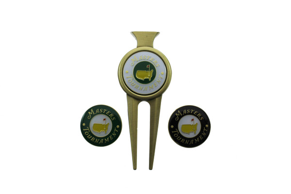 Classic Masters Divot Tool with Two Extra Ball Markers