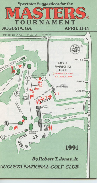 1991 Spectator Guide - Winner Ian Woosnam