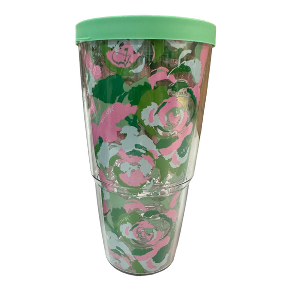 Masters Floral Swirl 24oz Tervis Tumbler with Lid
