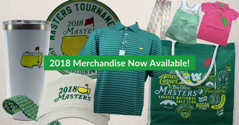2018 Masters Golf Items Available Now!