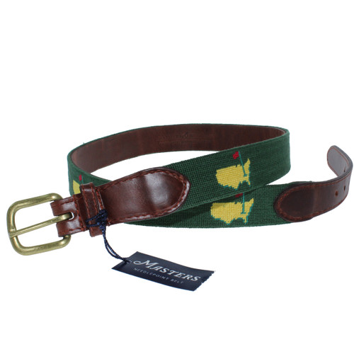 masters needlepoint belt