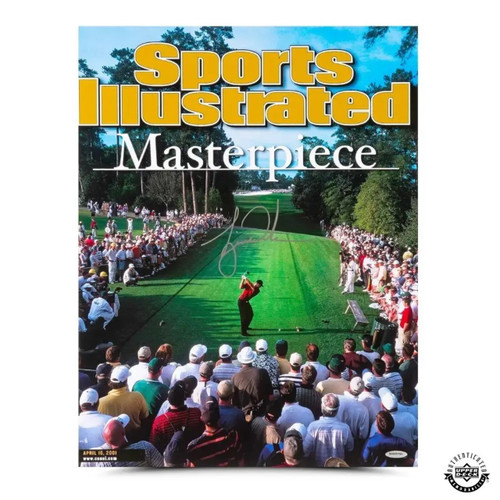 Authentic Tiger Woods Autographed Sports Illustrated Cover Print