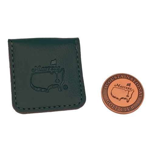 Masters ゴルフマーカー ミルドコレクション Masters Milled Collection Copper Dome Ball Marker with Dark