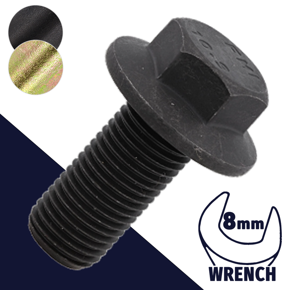 Hex Flange Bolt 10.9 Coarse M5X0.8 DIN 6921 - BelMetric