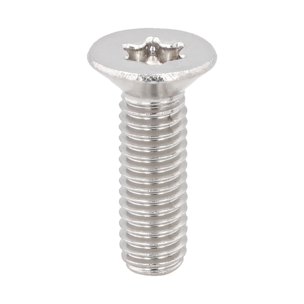 Torx Flat Head Stainless M4X0.7 Coarse ISO 14581 - BelMetric