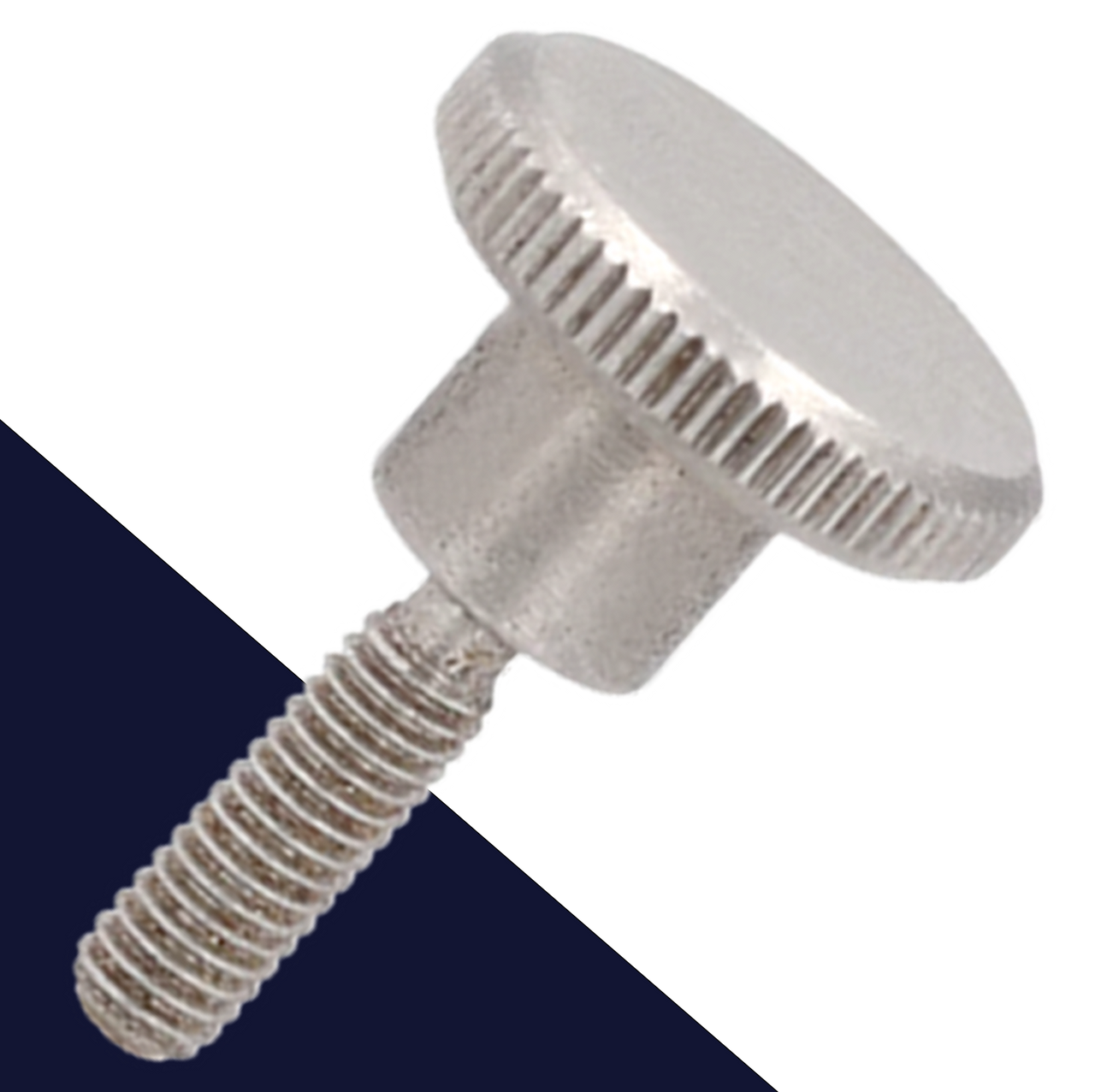 M5X0.8 Thumb Screw Knurled - A2 Stainless DIN 464 High Type