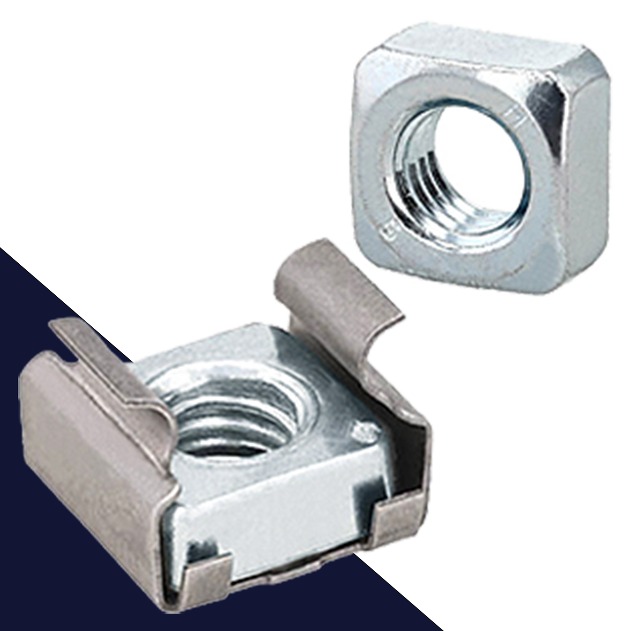 Square + Cage Nuts