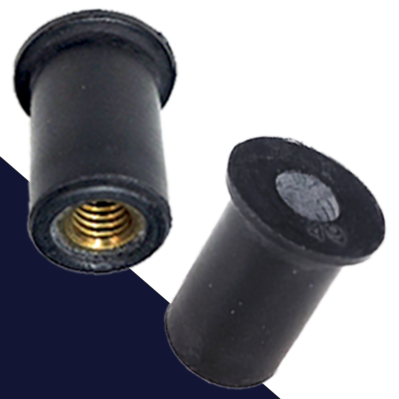 EPDM Brass Well Nuts