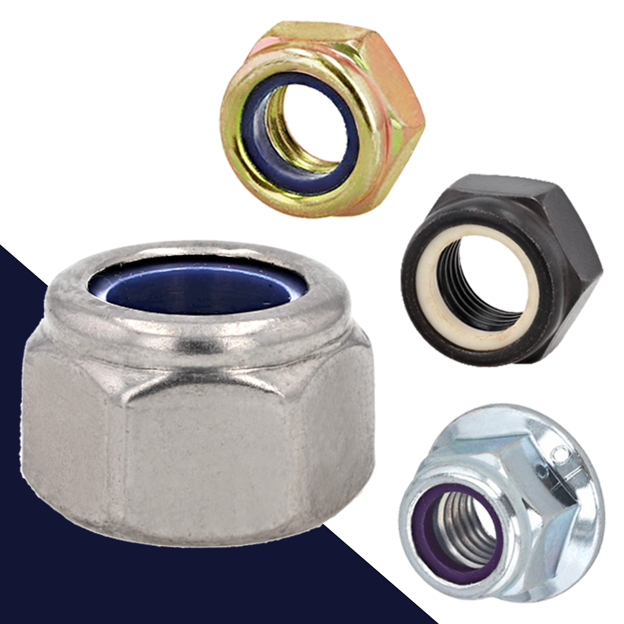Locking Nylon Nuts