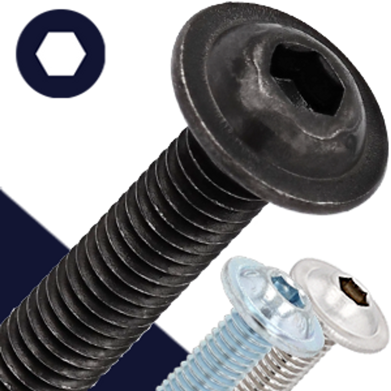 Button Flange Socket Head Bolt, Size: M3-M42 at Rs 3.75/piece in Mumbai