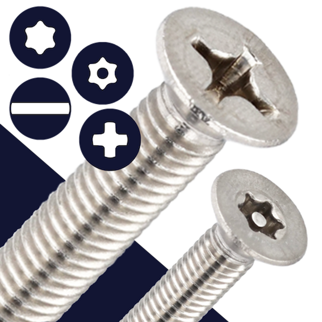 Line Card Flat Head Tapping Screws