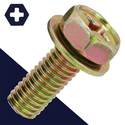 SEMS Phillips Hex Head