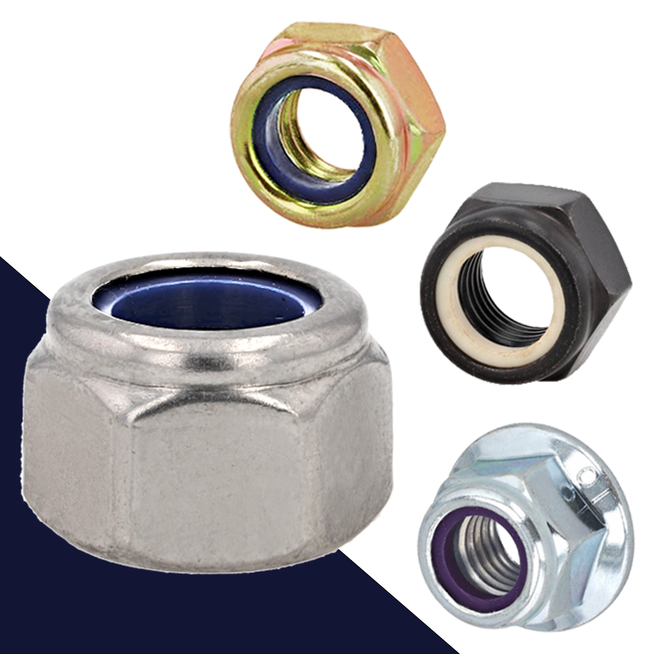 Locking Nylon Nuts