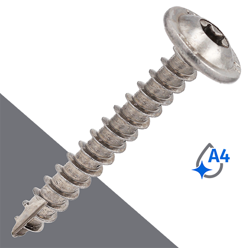 Button Head Wood Screws
