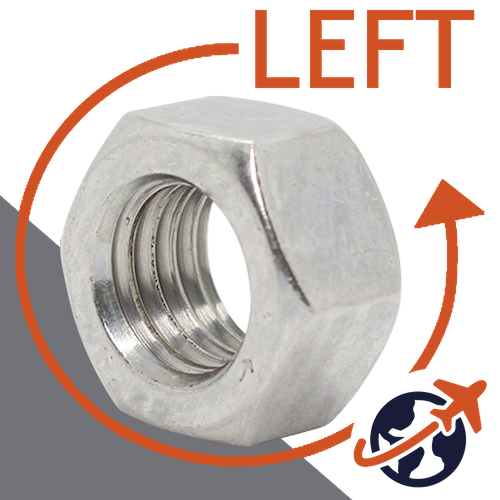 Reverse Thread Nuts