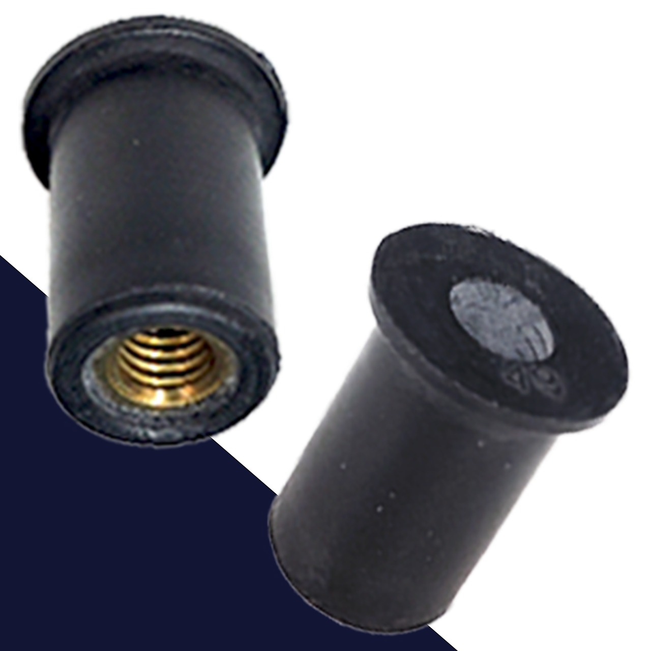 EPDM Brass Well Nuts