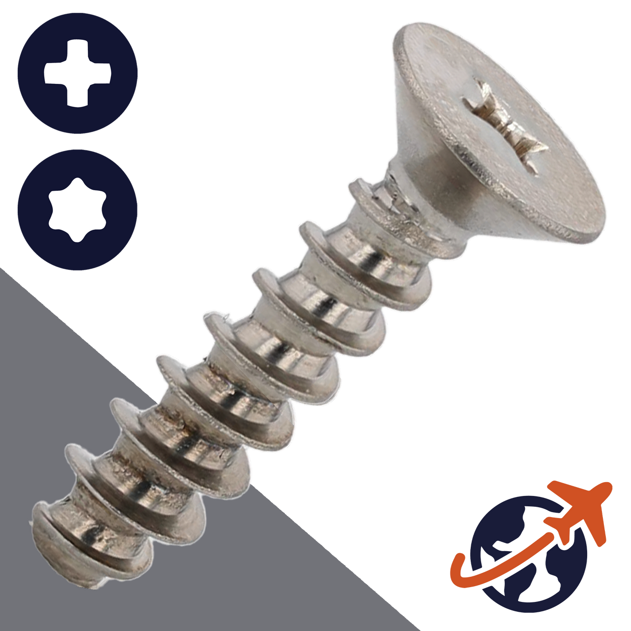 Flat Head Thermoplastic