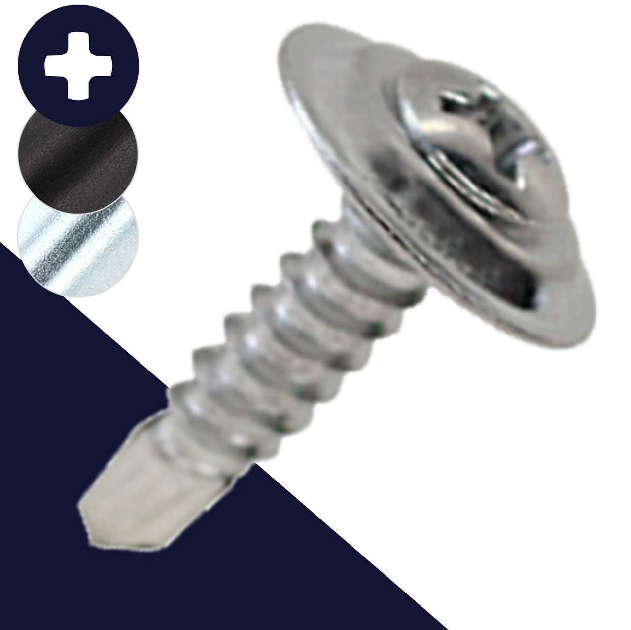 M4.2X19 - Loose Washer Screw Phillips Washer - BelMetric