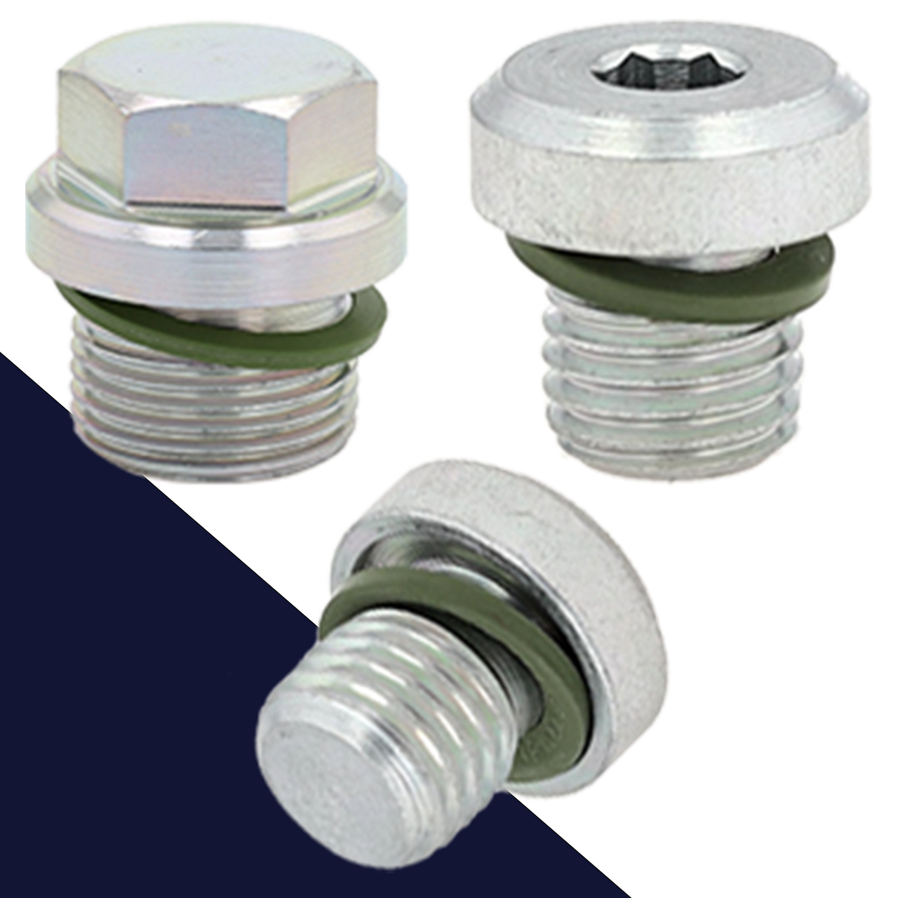 Captive Washer Drain Plugs