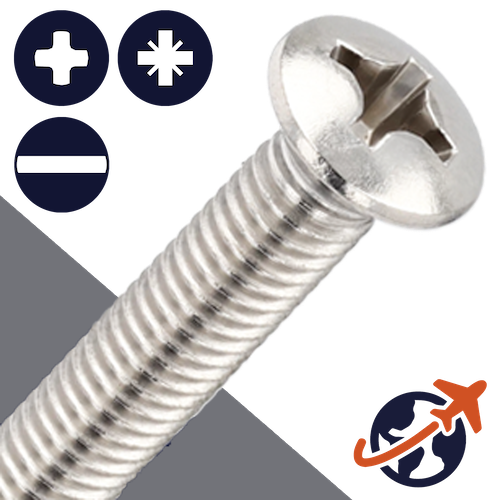 Oval Head Screws