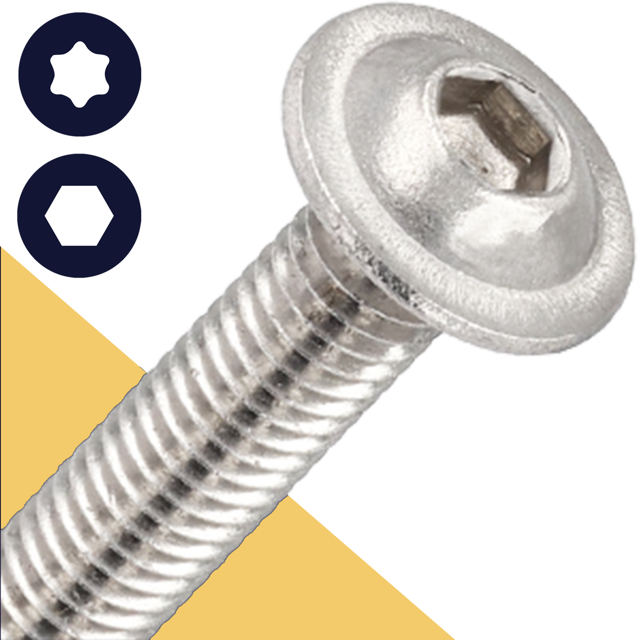 Solar Button Head Flange