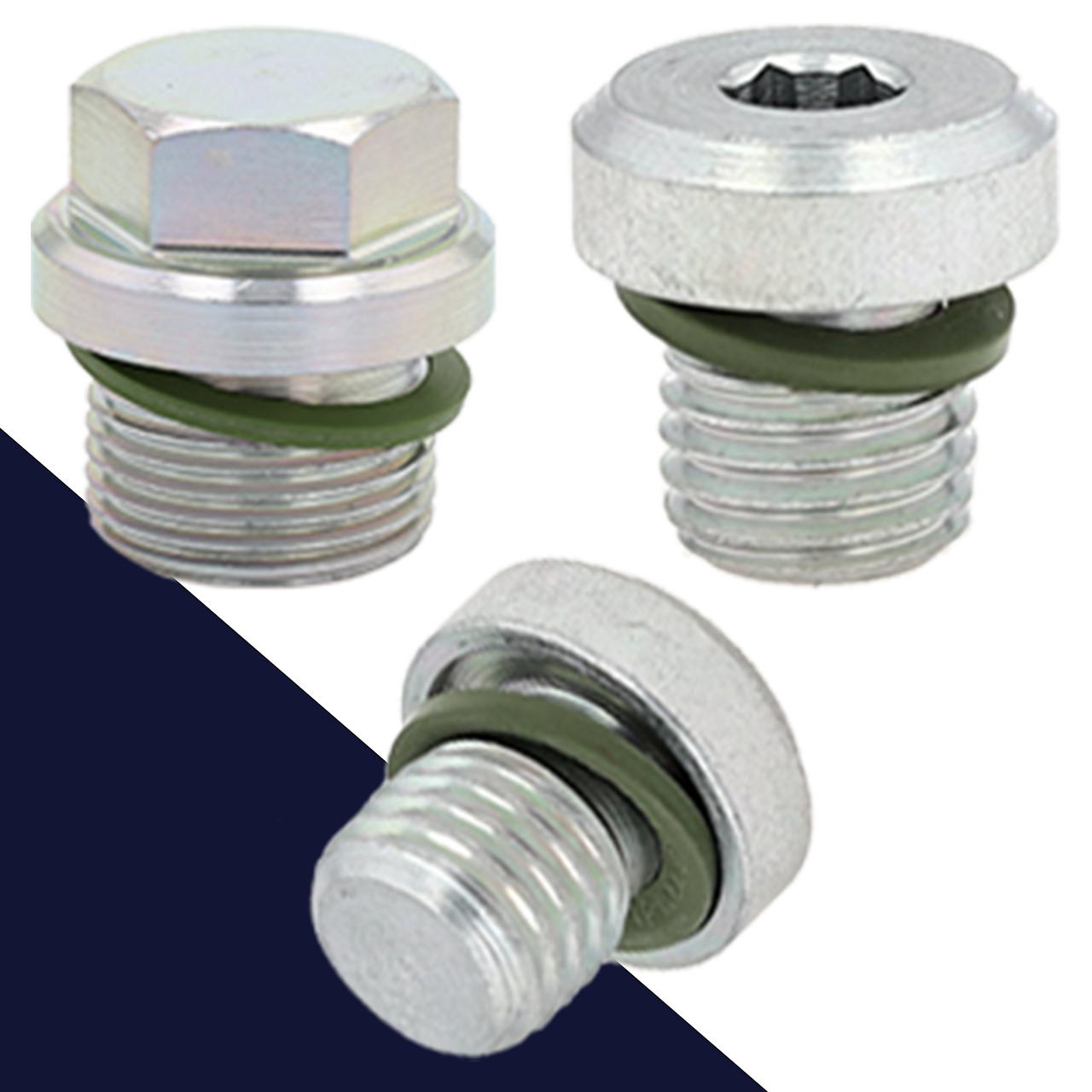 Captive Washer Drain Plugs