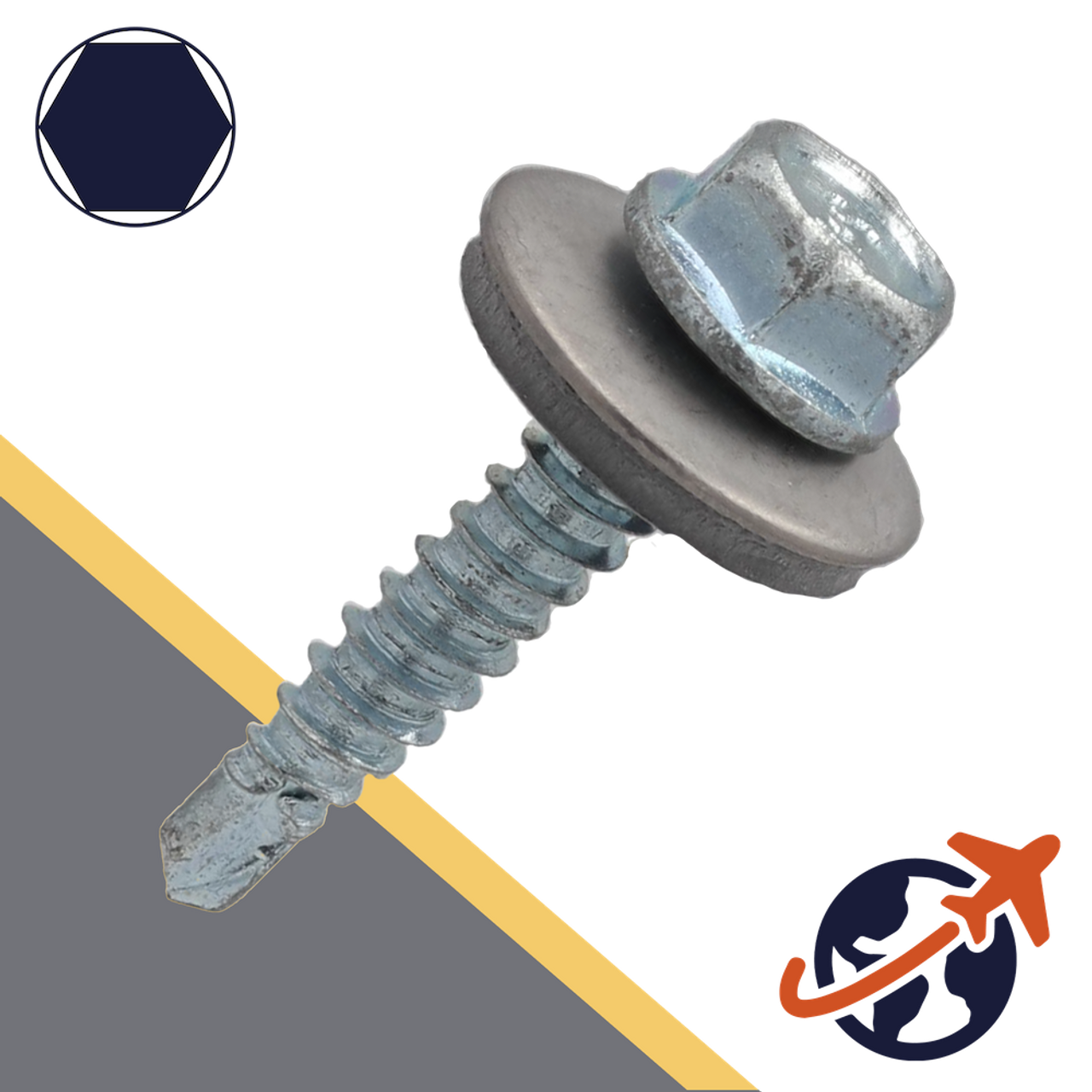 Flange Hex Head Sems