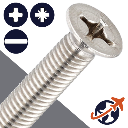 Flat Head Screws