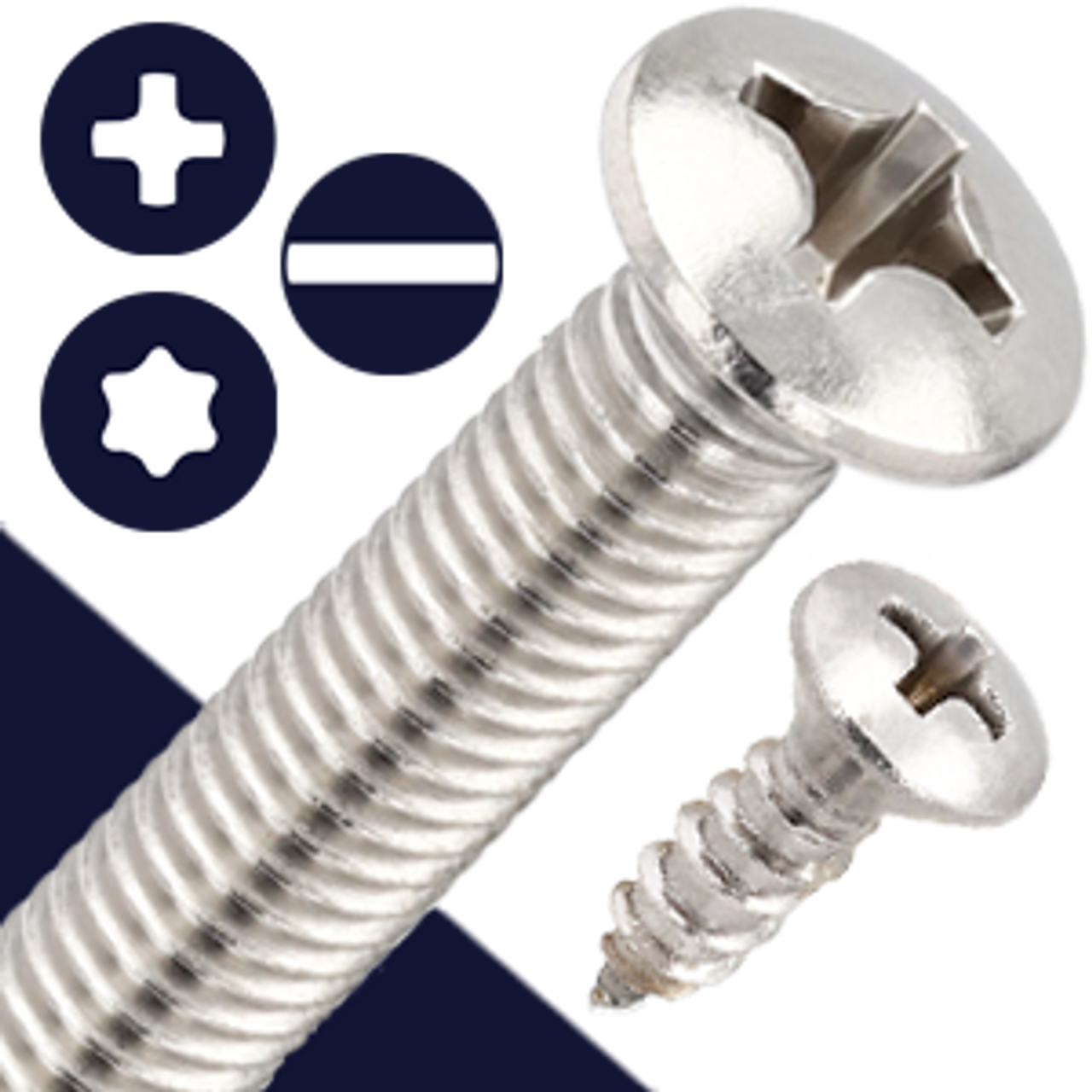 Line Card Oval Head Tapping Screws