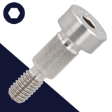 M6X1.0, M8 Shoulder Bolt Stainless ISO 7379
