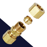 Inch Union,Straight Compression Set,Brass Components