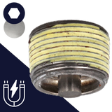 Steel Magnetic Drain Plug Tapered