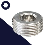 Taper Allen Socket Plug,Stainless Steel,DIN 906