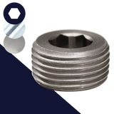 Taper Allen Socket Plug,Steel, Finishes Vary,DIN 906