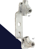 M10X1.0 Brake Elbow,Double Flare,4.75mm or 3/16" Line