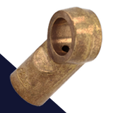 20° M14 Metric Brake Banjo,45° Inverted Seat,Use with Double Flare