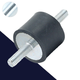 M6 Rubber Buffer Vibration Isolator Mount NR + Steel Screw Male M6 Rubber Buffer Vibration Isolator Mount NR + Steel Screw Male