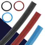 Black-Red-Blue Silicone Hose,Continental BMW OEM,Sold By The Foot