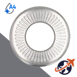 Belleville Washer,A4 Stainless Steel,NFE 25-511 'M'