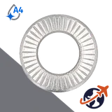 Belleville Washer Small,A4 Stainless Steel,NFE 25-511 'S'