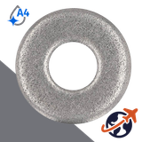 Fender Washer Oversized 'L',NFE 25-514 'L',A4 Stainless Steel