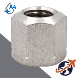 Tall Fixture Nut - A4 Stainless DIN 6330