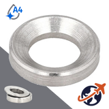 Female Spherical Washer - A4 Stainless DIN 6319-D