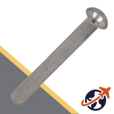 Round Head,Solid Rivet,A2 Stainless Steel