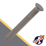 M3 Solid Rivet, Countersunk Head, A4 Stainless M3 Solid Rivet, Countersunk Head, A4 Stainless