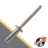 Flat Head,Blind Closed Rivet,A2 Stainless Steel