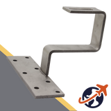 Fixed Position Solar Bracket, Stainless