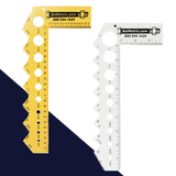 Pitch Gauge,Metric + Inch,Plastic